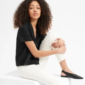 Everlane The Linen Short-Sleeve Notch Shirt